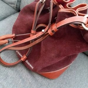 Maroon D&B Purse